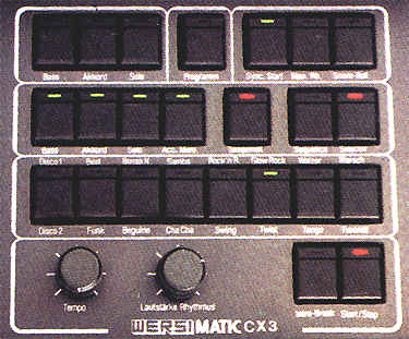 CX3 Rhythm Unit